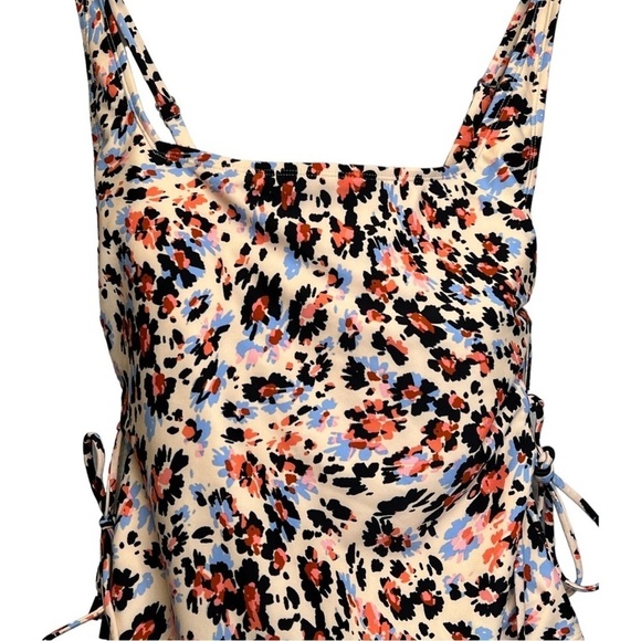 Sanctuary | NWOT Social Standards Floral Print Swimsuit Sz L - Picture 2 of 11